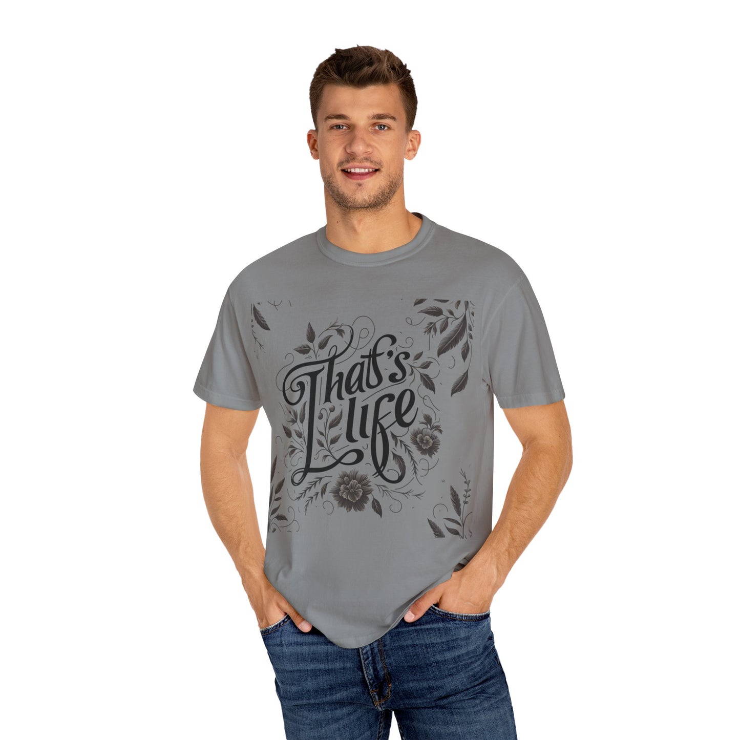 Vintage Unisex T-shirt with 'Thats life' Design