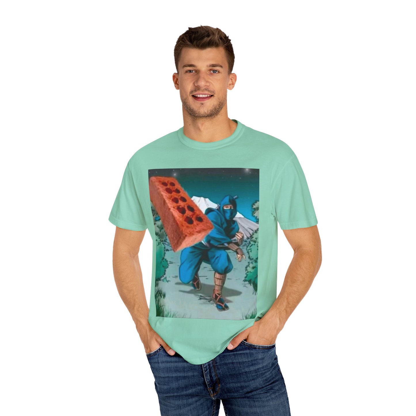 Funny Unisex T-shirt - Catch this chuckle nuts design