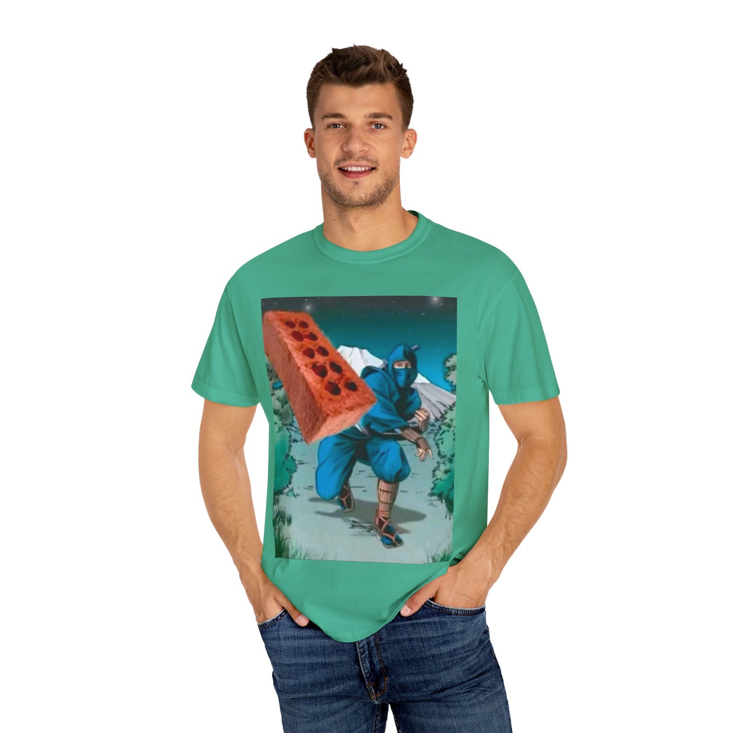 Funny Unisex T-shirt - Catch this chuckle nuts design