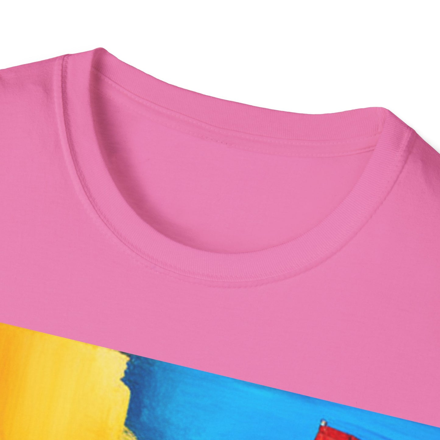A city Unisex Softstyle T-Shirt