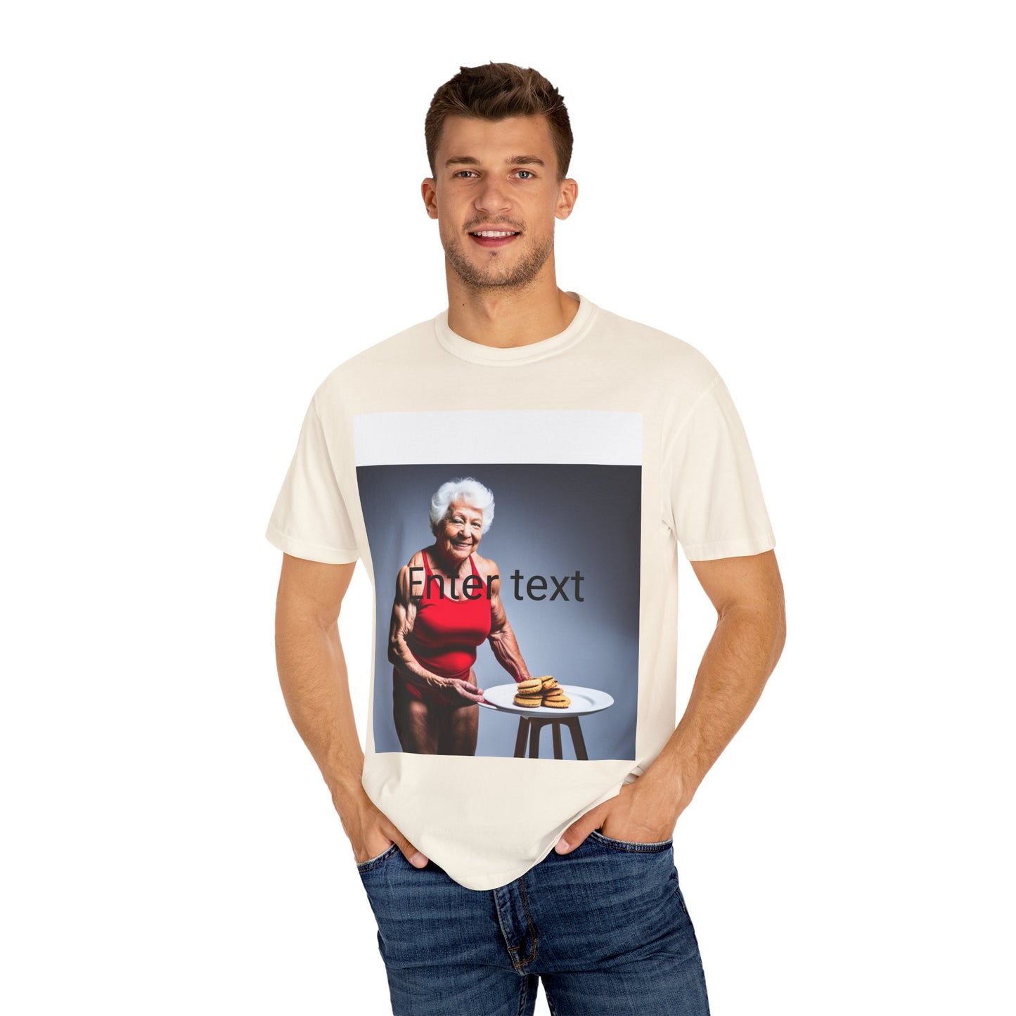 Grandmas Cookies Unisex Garment-Dyed T-shirt