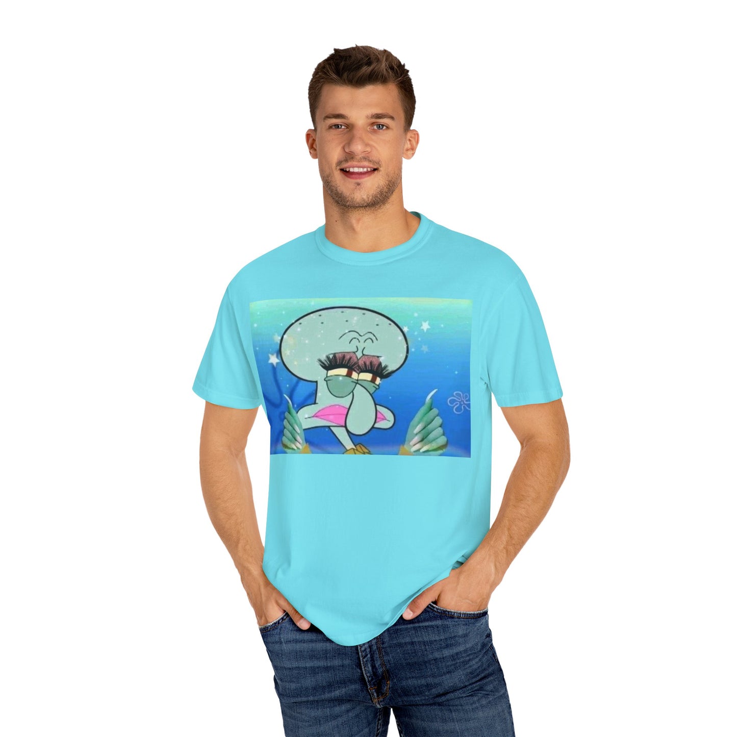 Garment-Dyed T-shirt - Zesty Squidward