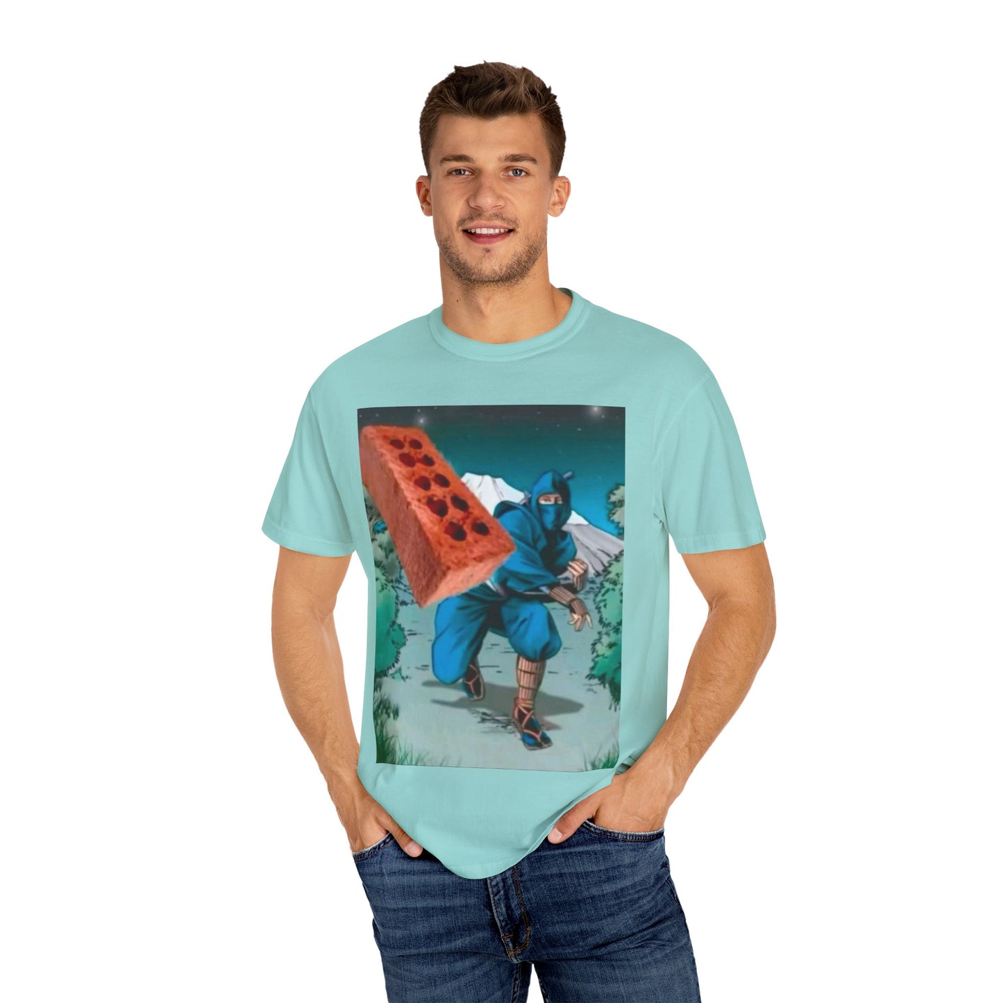 Funny Unisex T-shirt - Catch this chuckle nuts design