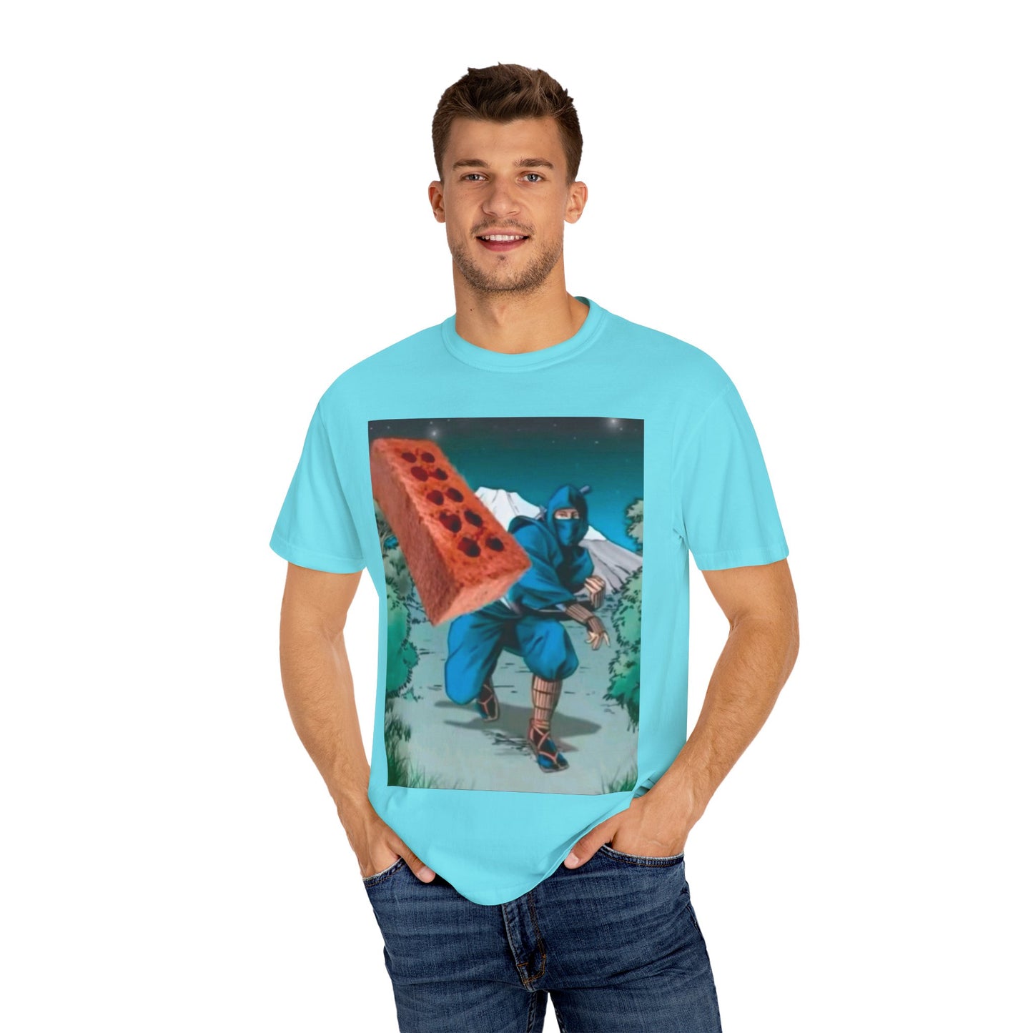 Funny Unisex T-shirt - Catch this chuckle nuts design