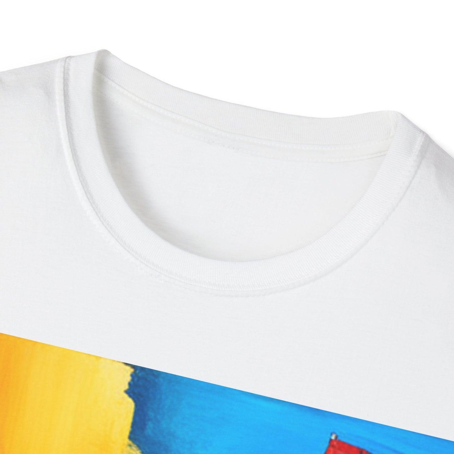 A city Unisex Softstyle T-Shirt