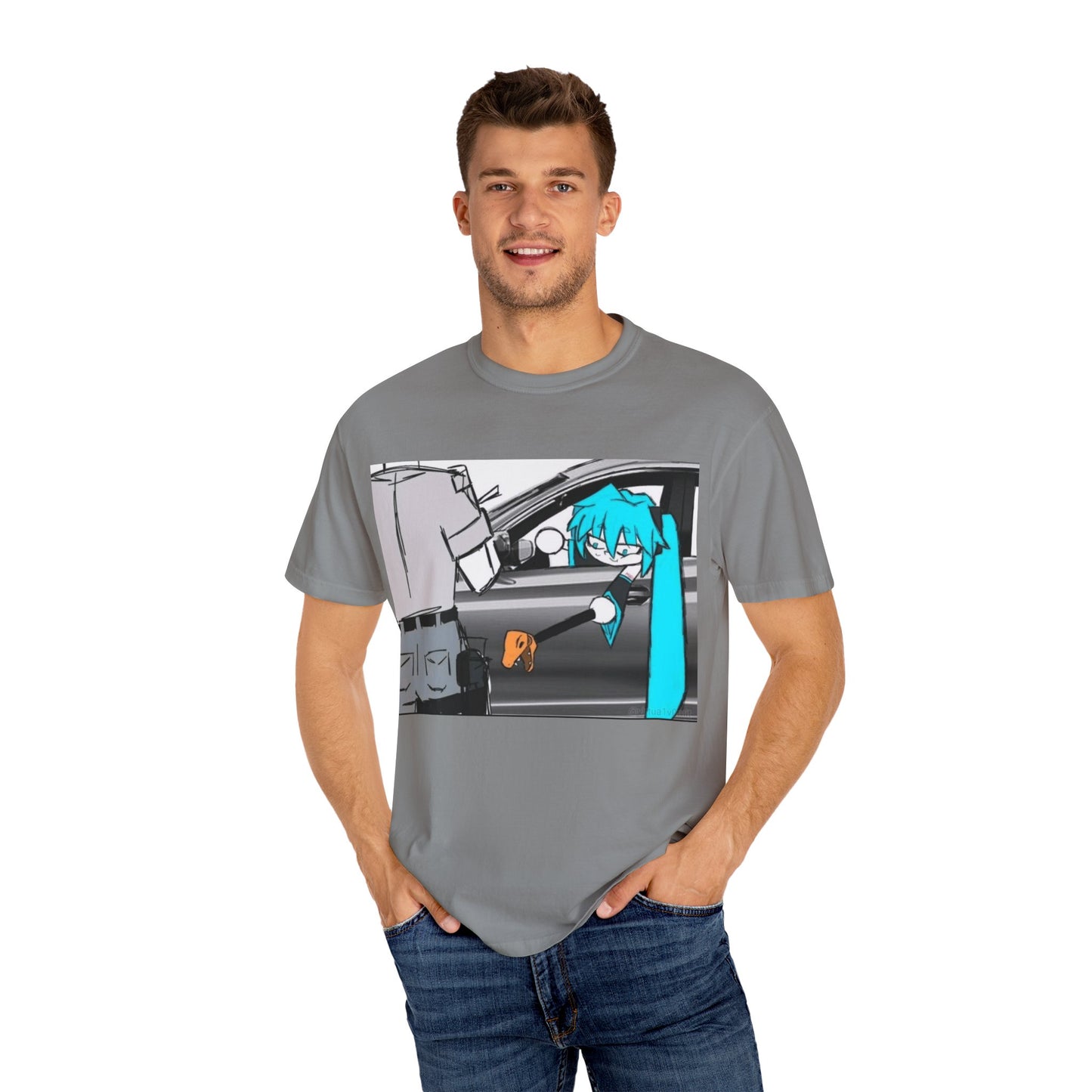 Vintage Miku Reaching Unisex T-shirt