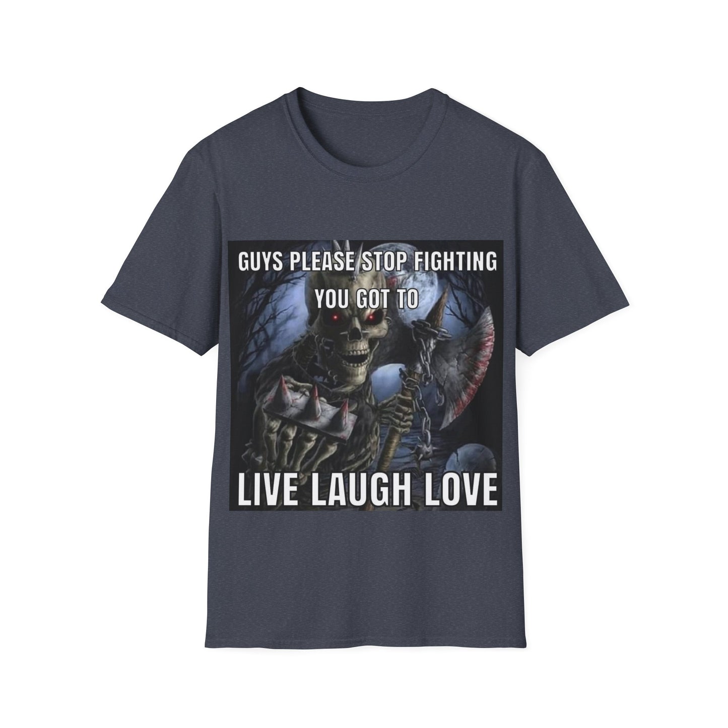 live laugh loveUnisex Softstyle T-Shirt