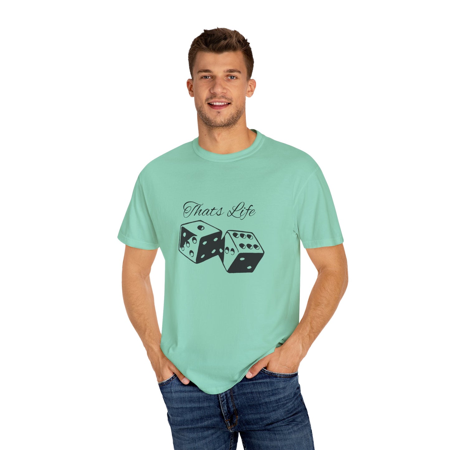 Gambling Life Unisex T-shirt - Roll a 7 Design