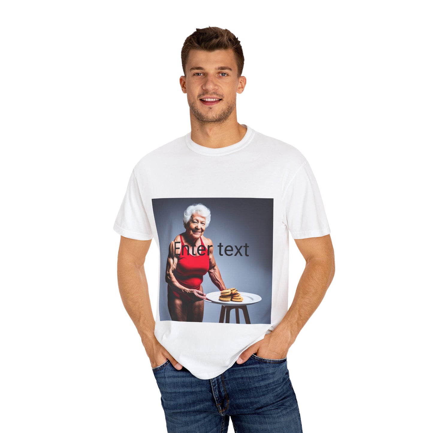 Grandmas Cookies Unisex Garment-Dyed T-shirt