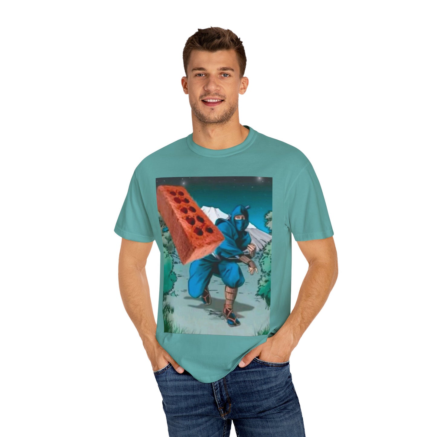 Funny Unisex T-shirt - Catch this chuckle nuts design