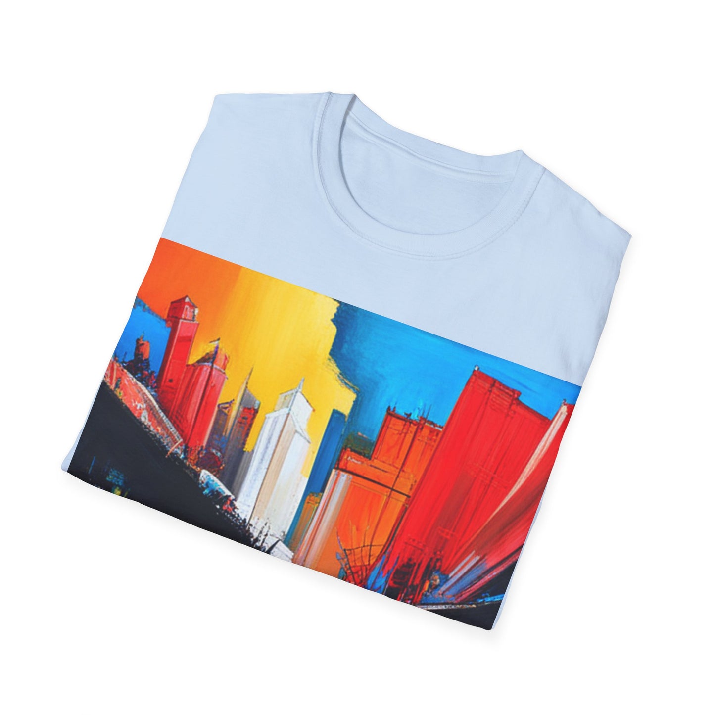 A city Unisex Softstyle T-Shirt