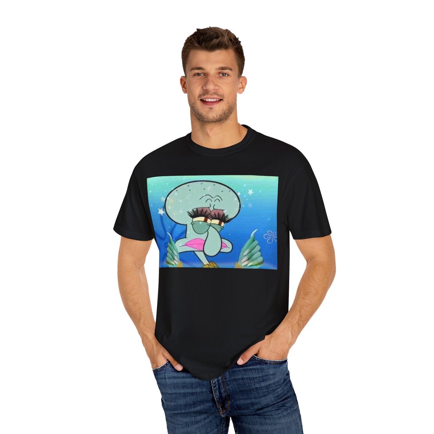 Garment-Dyed T-shirt - Zesty Squidward