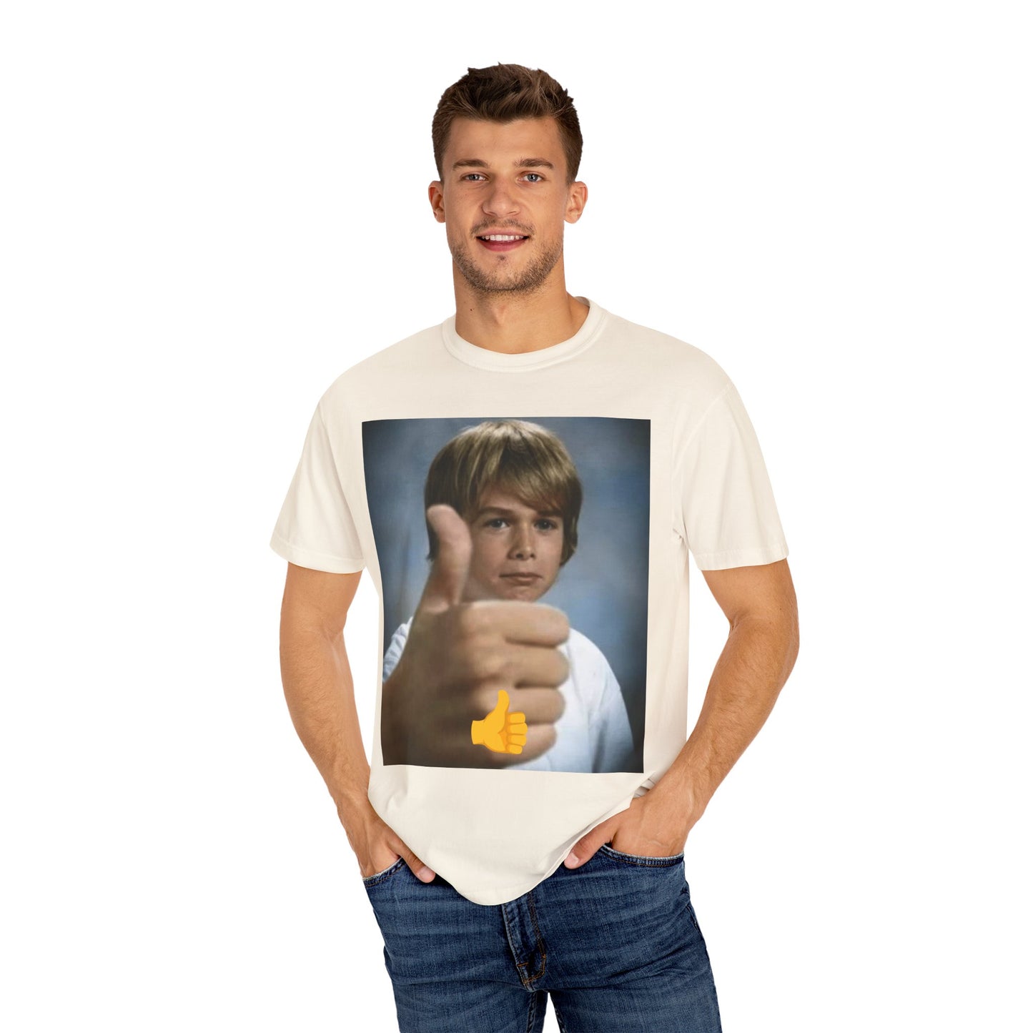 Thumbs up Unisex Garment-Dyed T-shirt