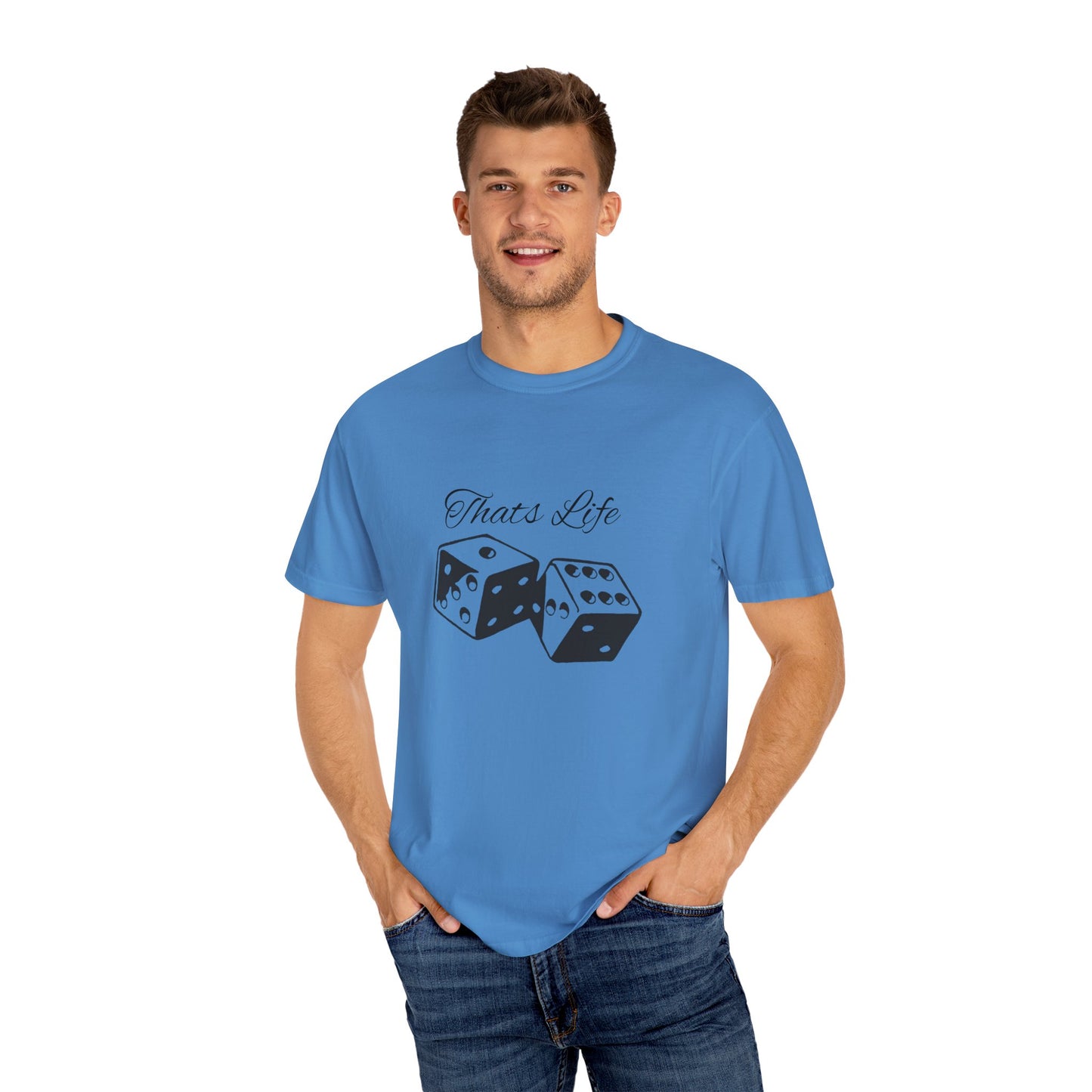 Gambling Life Unisex T-shirt - Roll a 7 Design