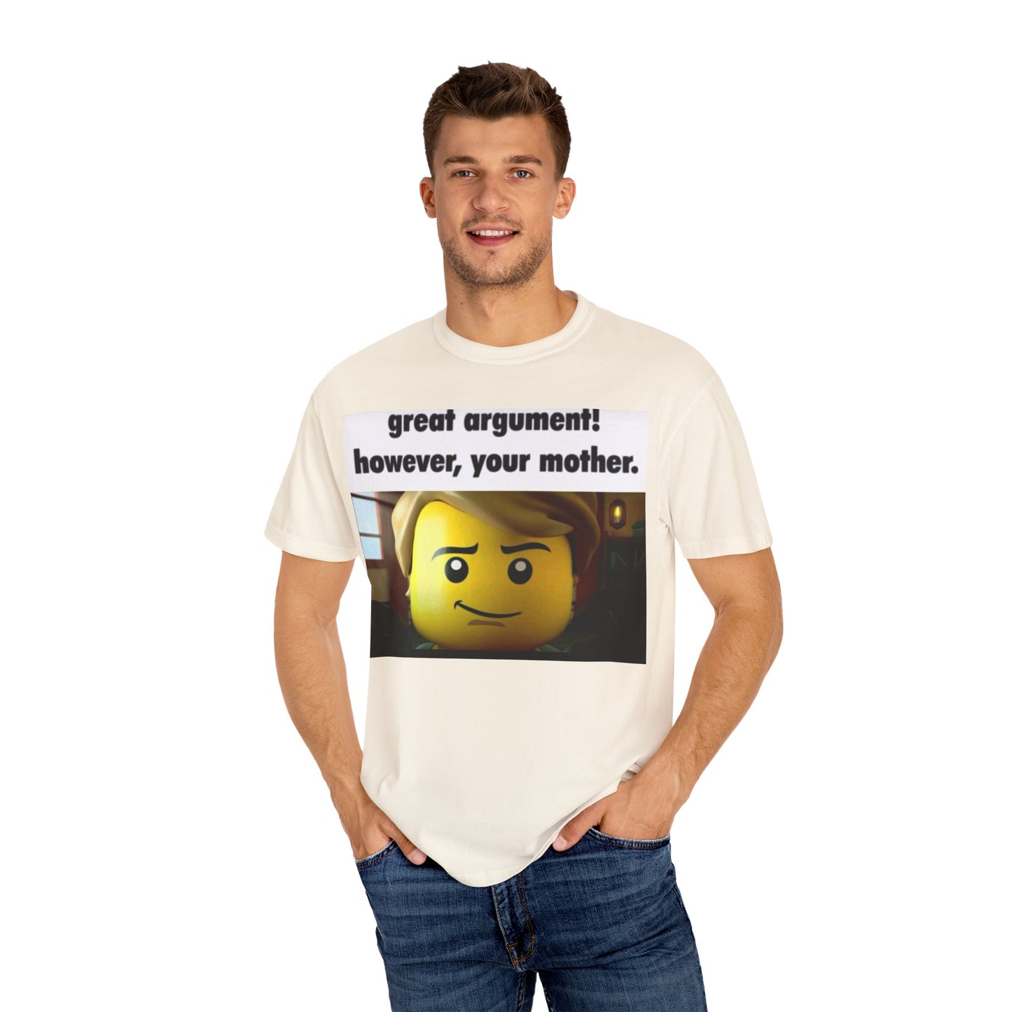 Funny Unisex T-Shirt - Great Argument! However, Your Mother - Humor Tee for Casual Wear, Gifts, Self-Expression, Memes