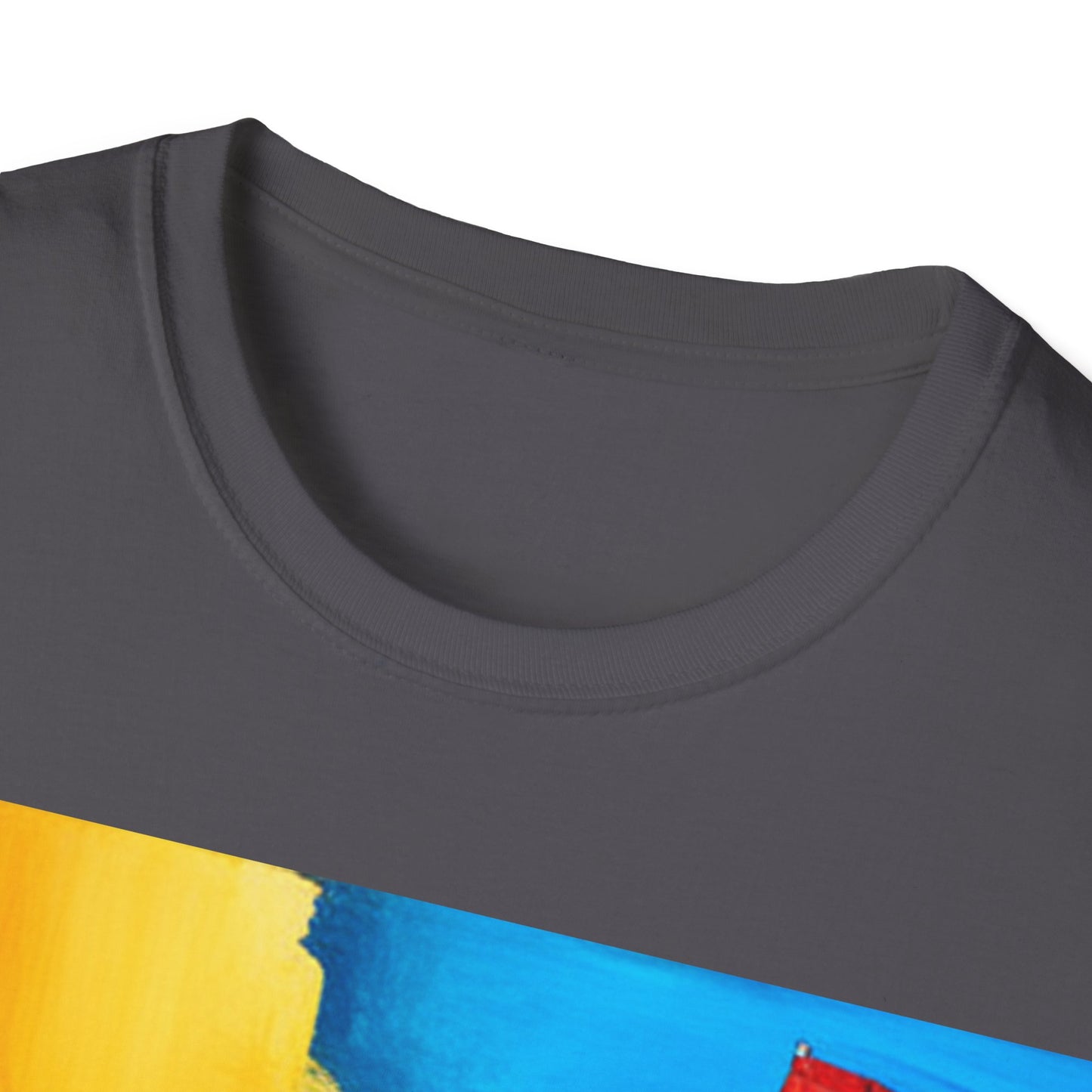 A city Unisex Softstyle T-Shirt
