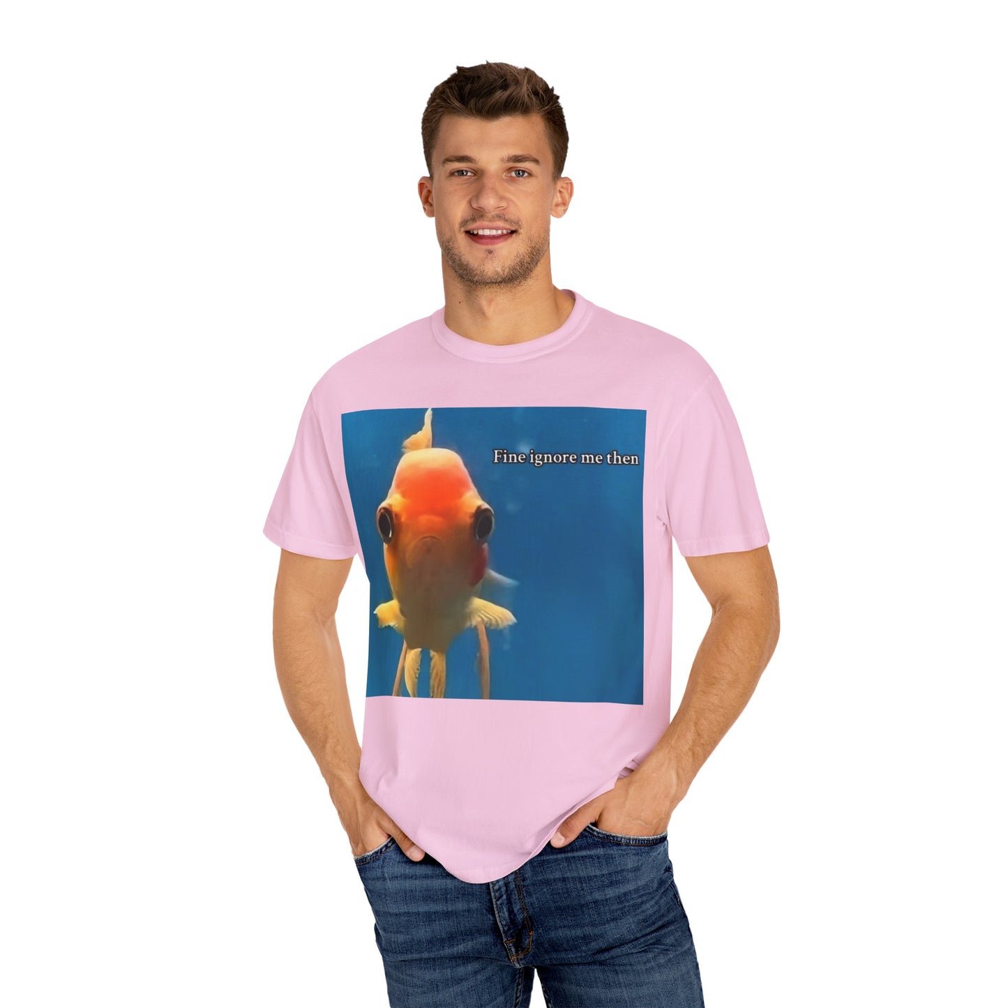 Garment-Dyed T-shirt - Fine Ignore Me Then