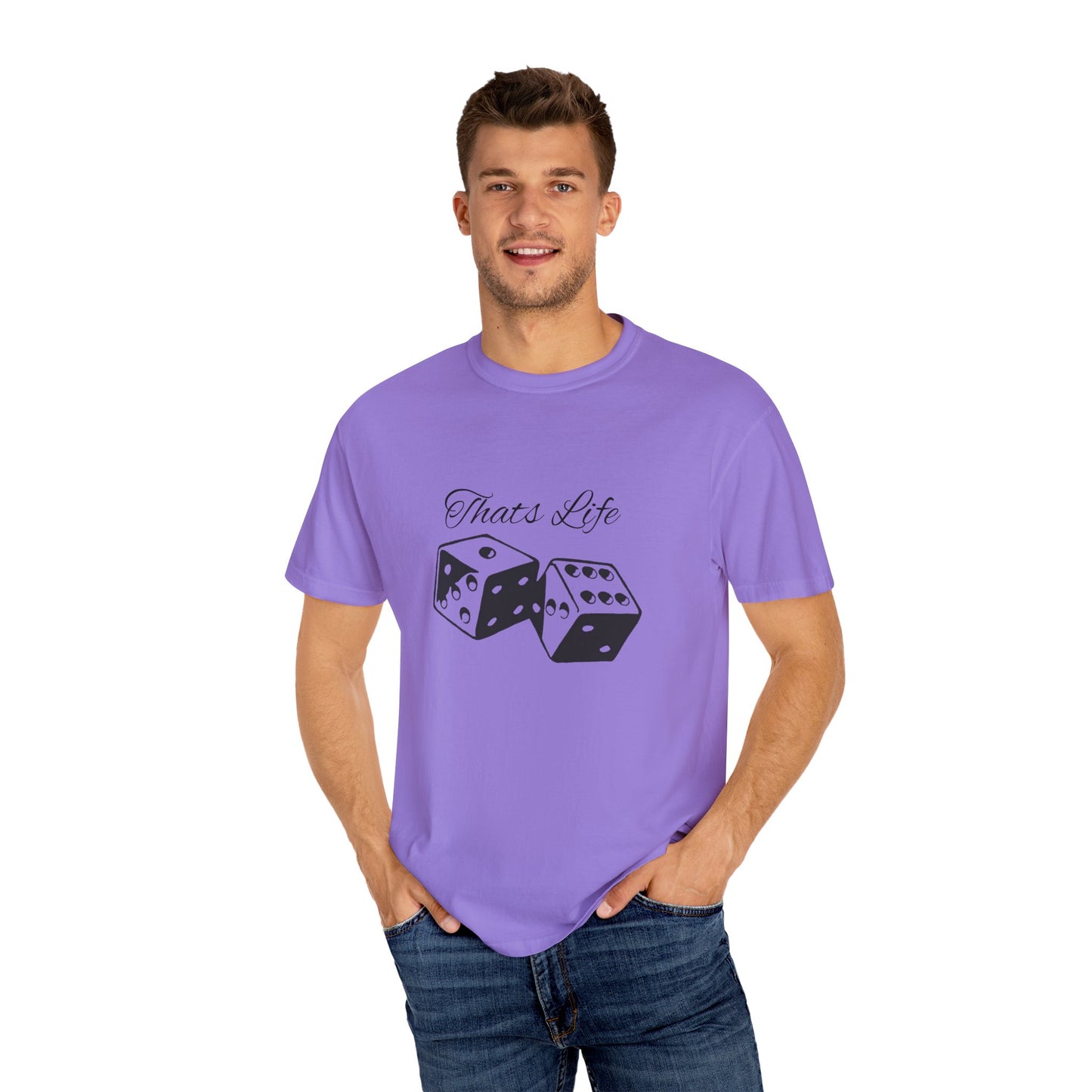 Gambling Life Unisex T-shirt - Roll a 7 Design