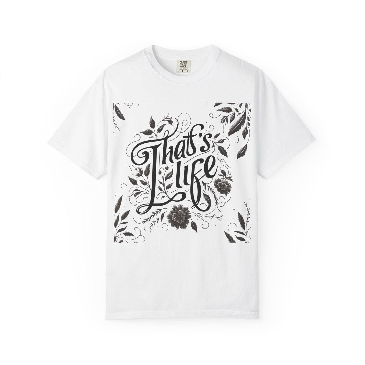 Vintage Unisex T-shirt with 'Thats life' Design