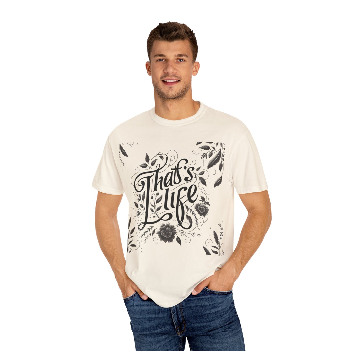 Vintage Unisex T-shirt with 'Thats life' Design