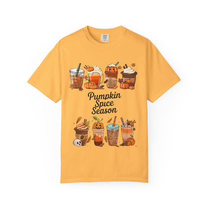 Garment-Dyed T-shirt - Definition of Pumpkin Spice Lattes