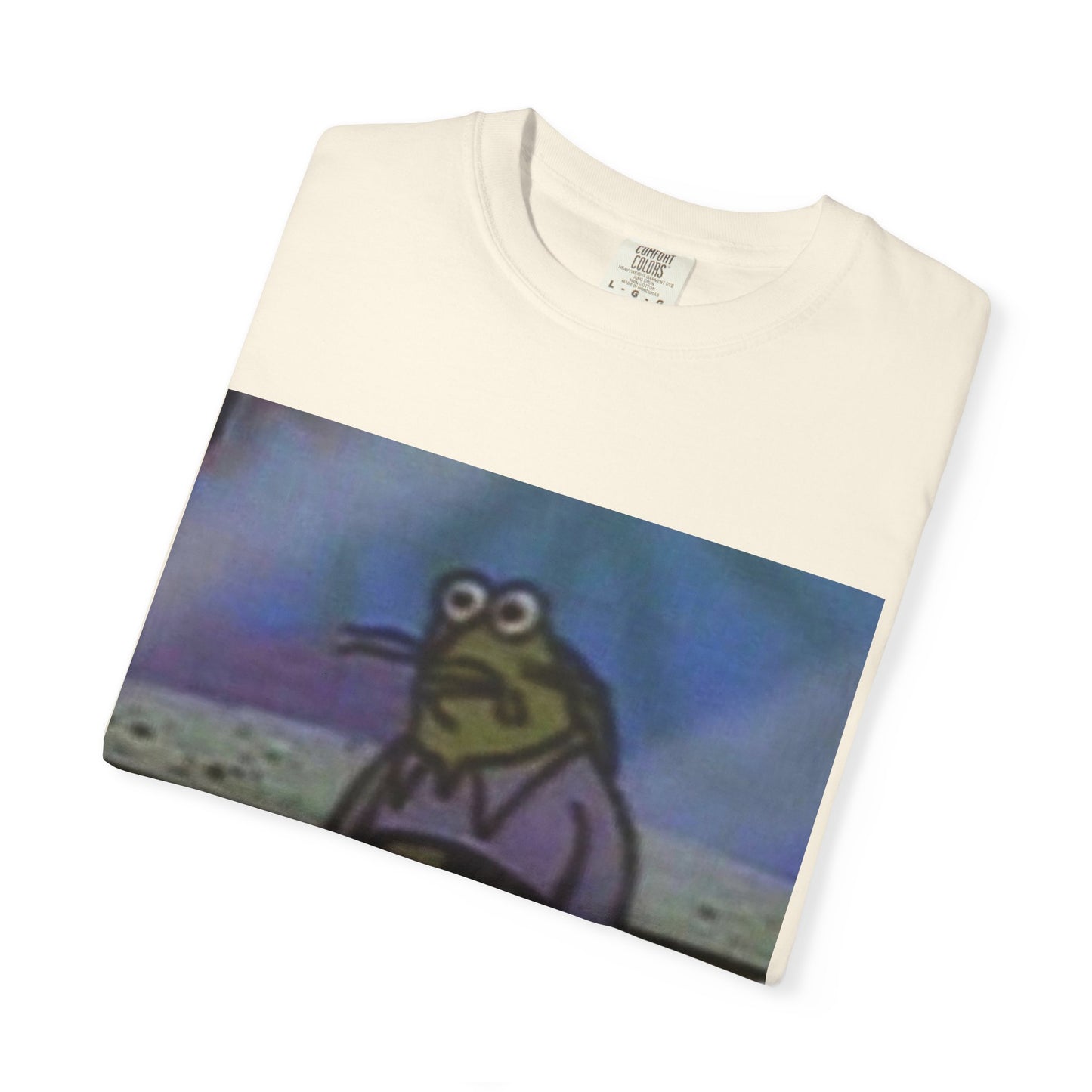 Green fish spongebob Unisex Garment-Dyed T-shirt