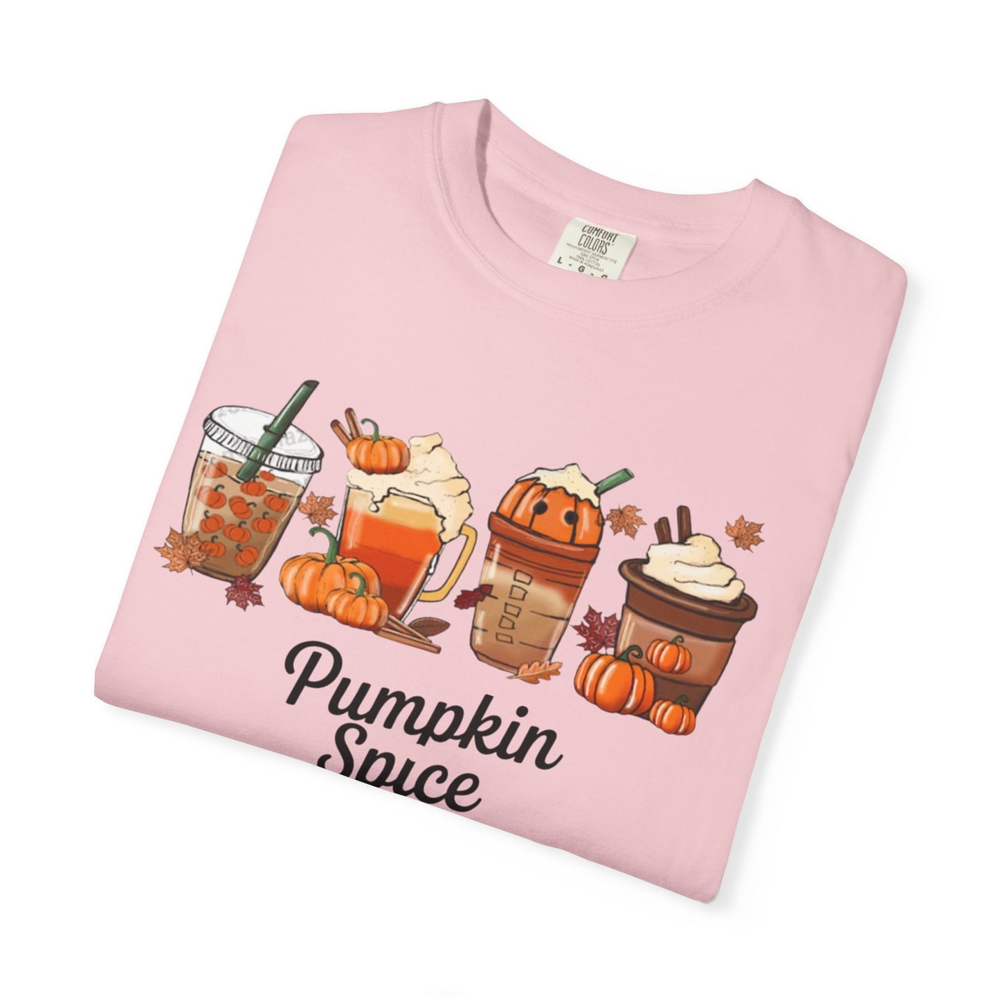 Garment-Dyed T-shirt - Definition of Pumpkin Spice Lattes