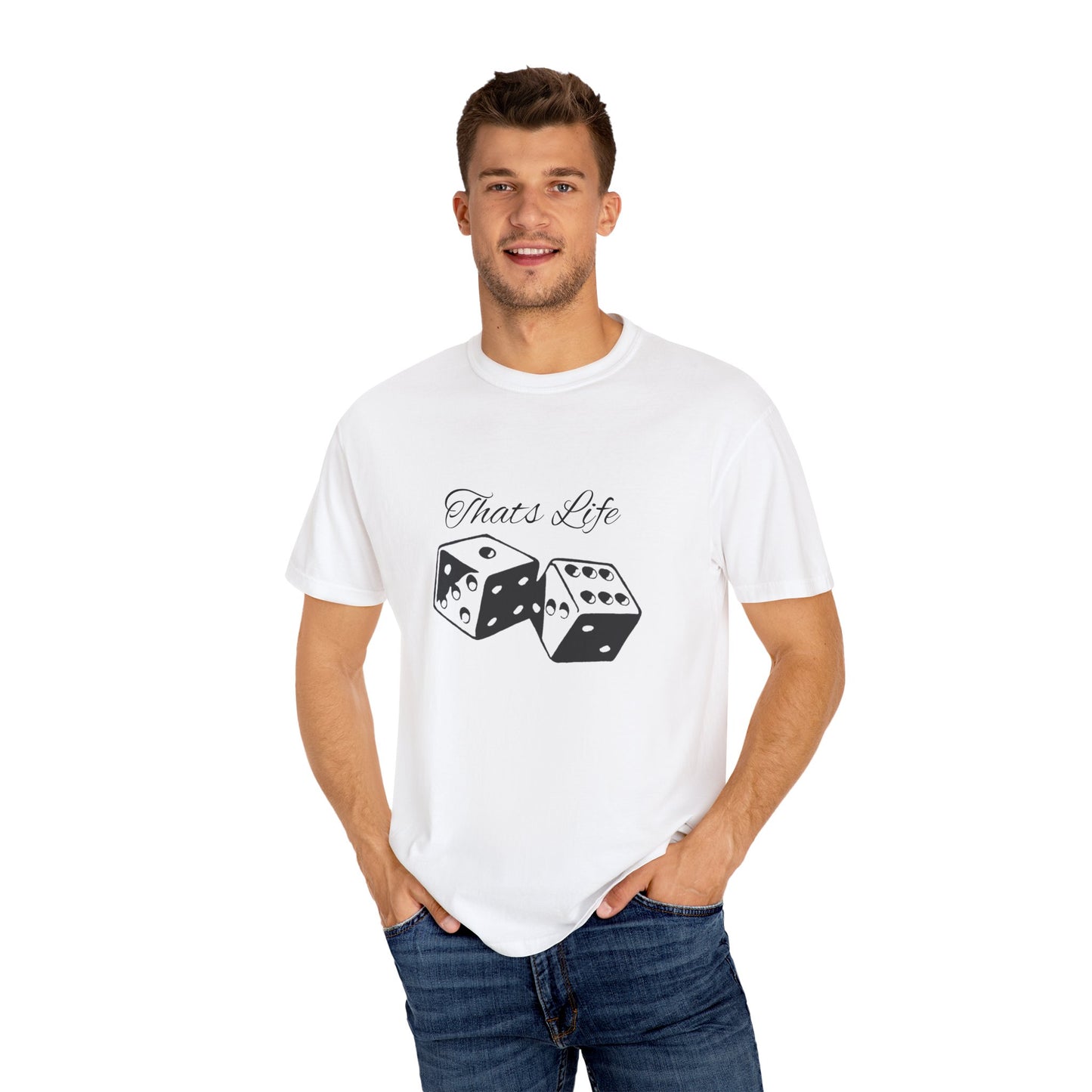 Gambling Life Unisex T-shirt - Roll a 7 Design