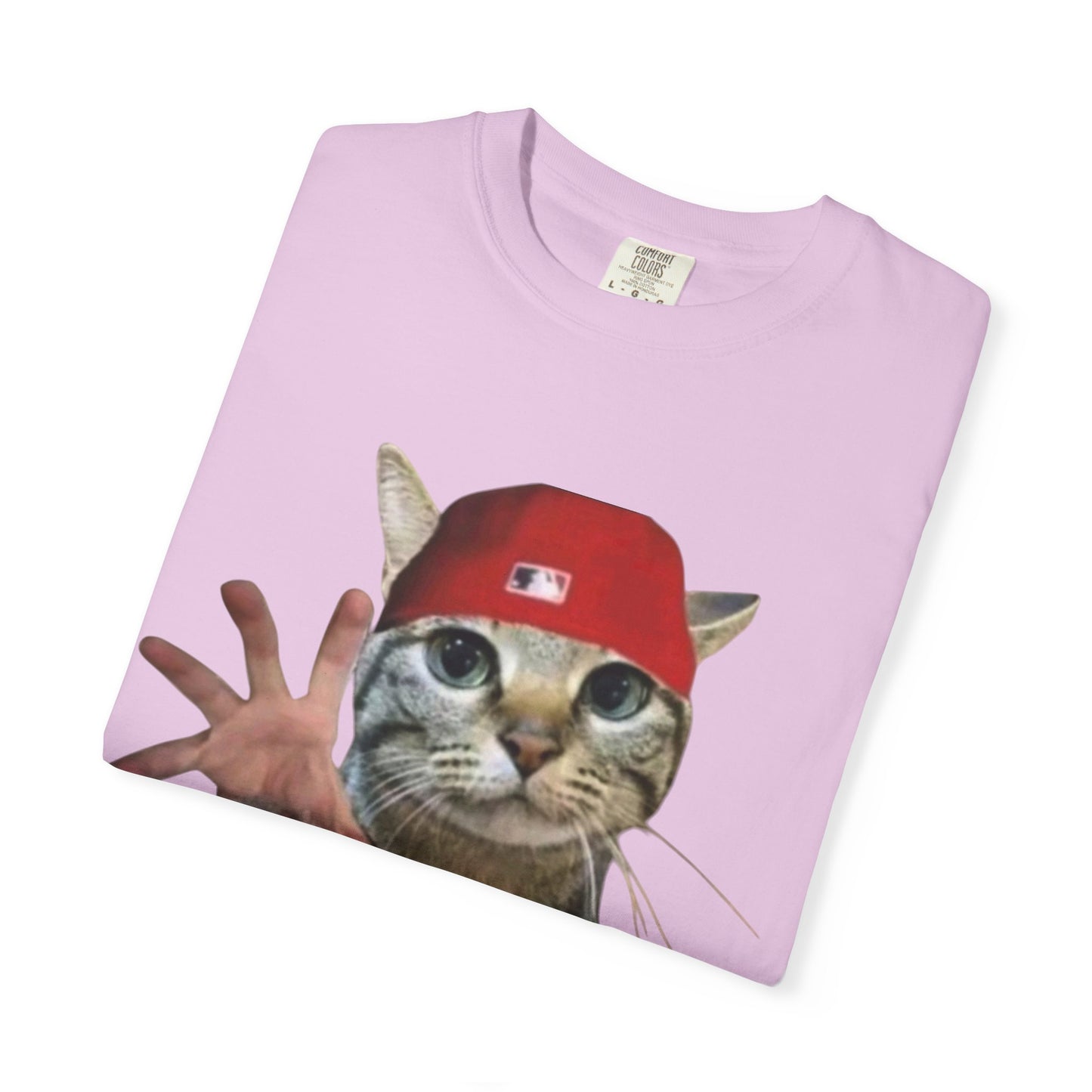 Funny Cat Graphic T-Shirt, Unisex Streetwear Tee, Pet Lover Gift, Casual Wear, Unique Animal Design Shirt