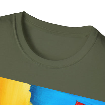 A city Unisex Softstyle T-Shirt