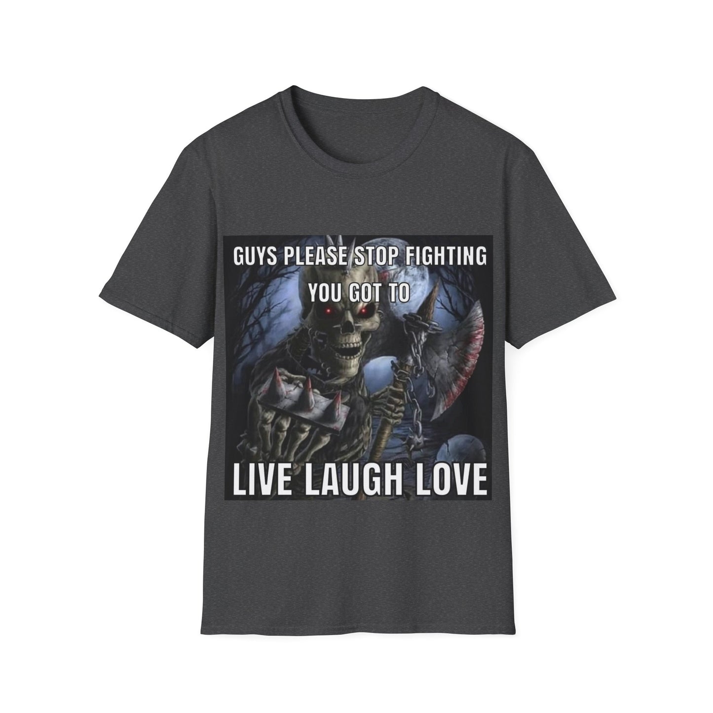 live laugh loveUnisex Softstyle T-Shirt