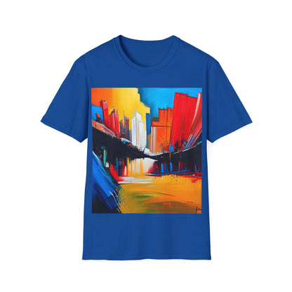 A city Unisex Softstyle T-Shirt