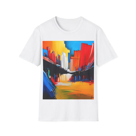 A city Unisex Softstyle T-Shirt