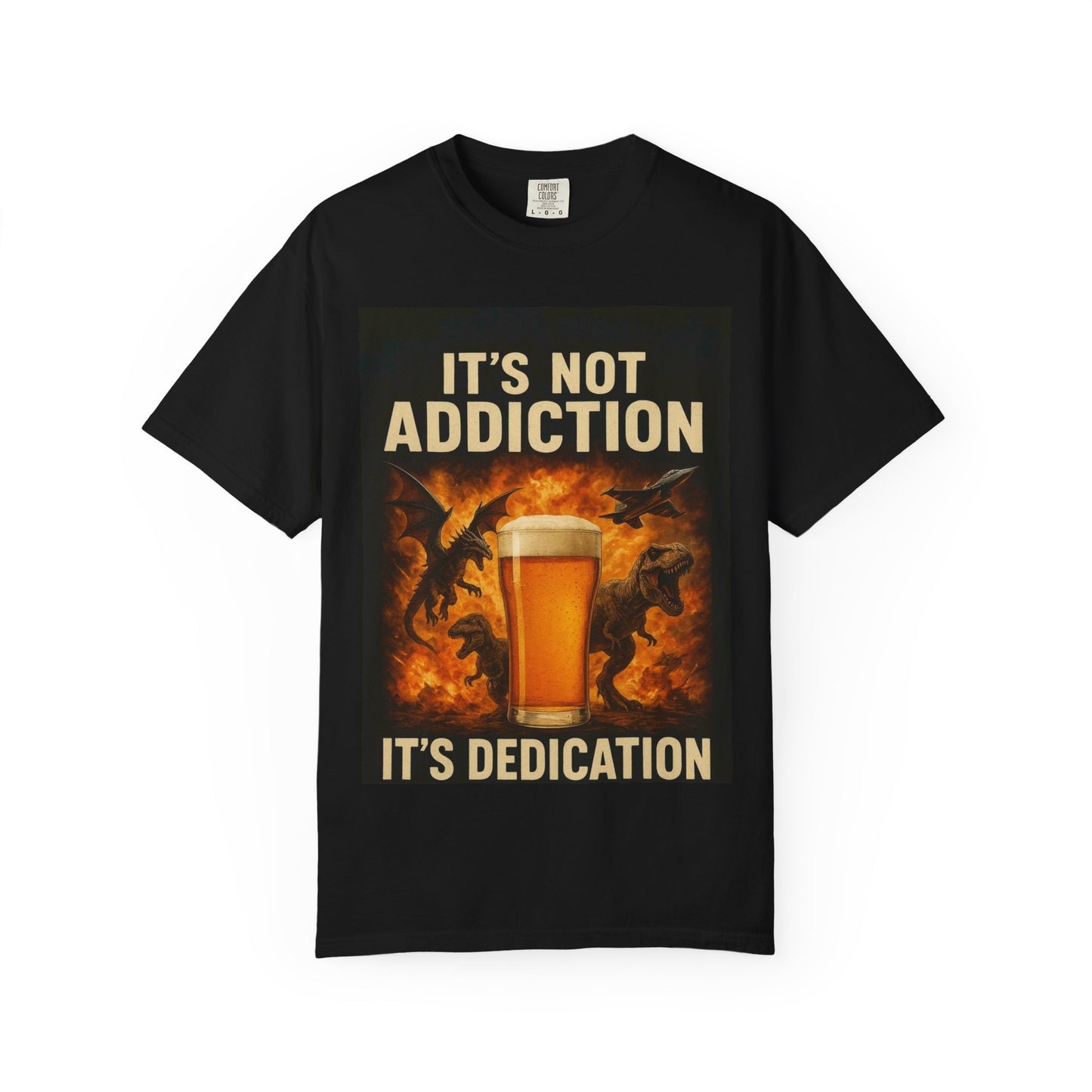 Addiction Unisex T-shirt - Vintage Garment-Dyed Tee
