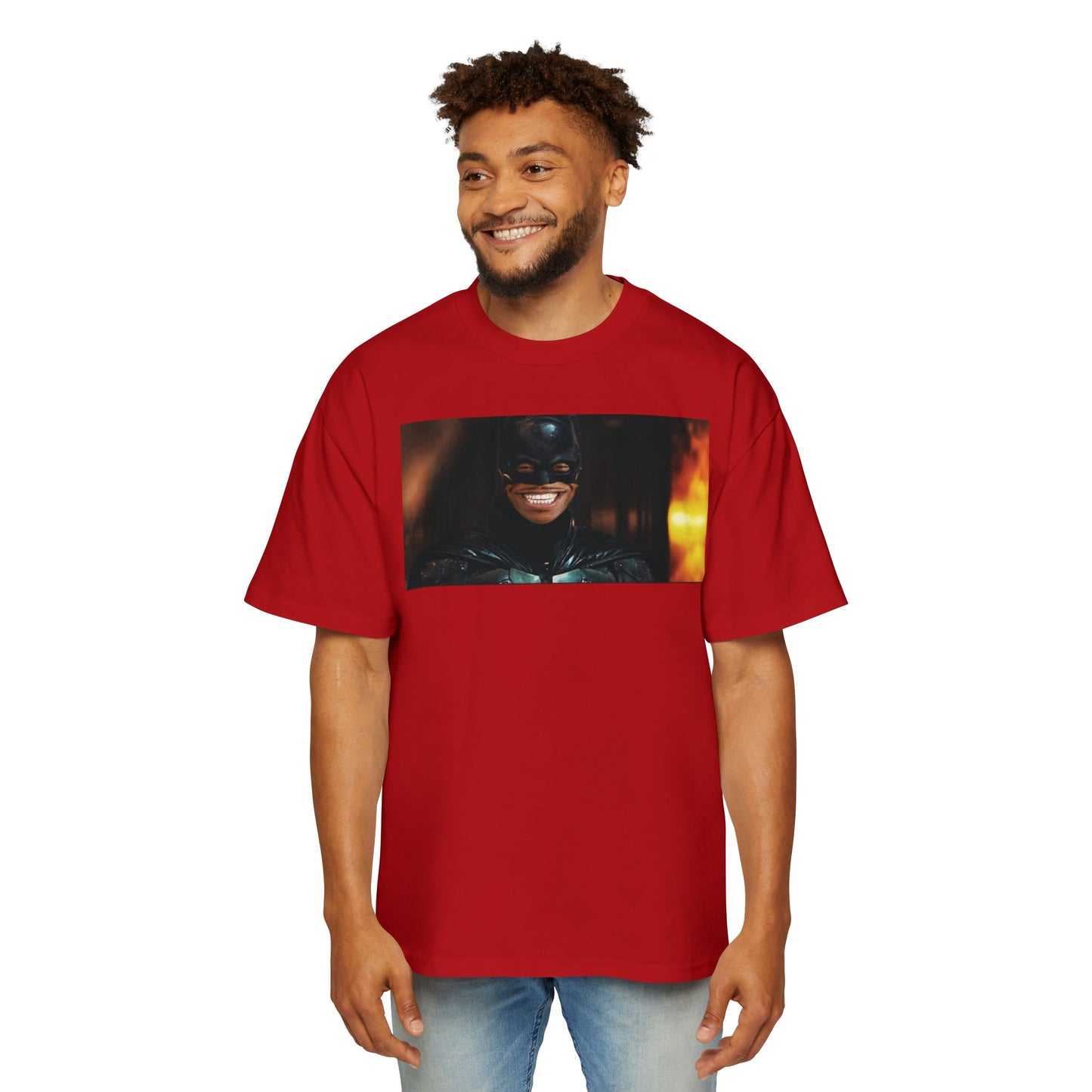 Oversized Tee - Da Baby the Rapper Batman Design