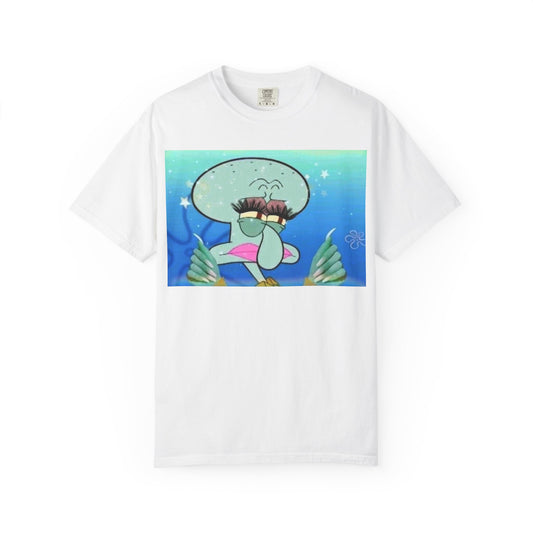 Garment-Dyed T-shirt - Zesty Squidward