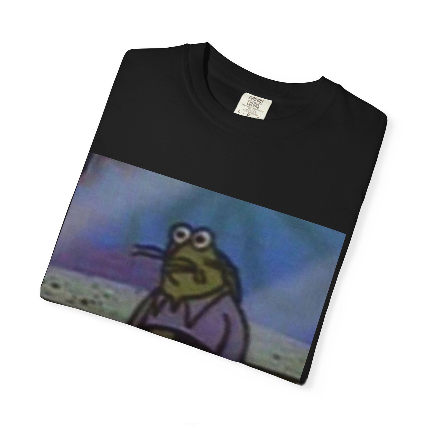 Green fish spongebob Unisex Garment-Dyed T-shirt