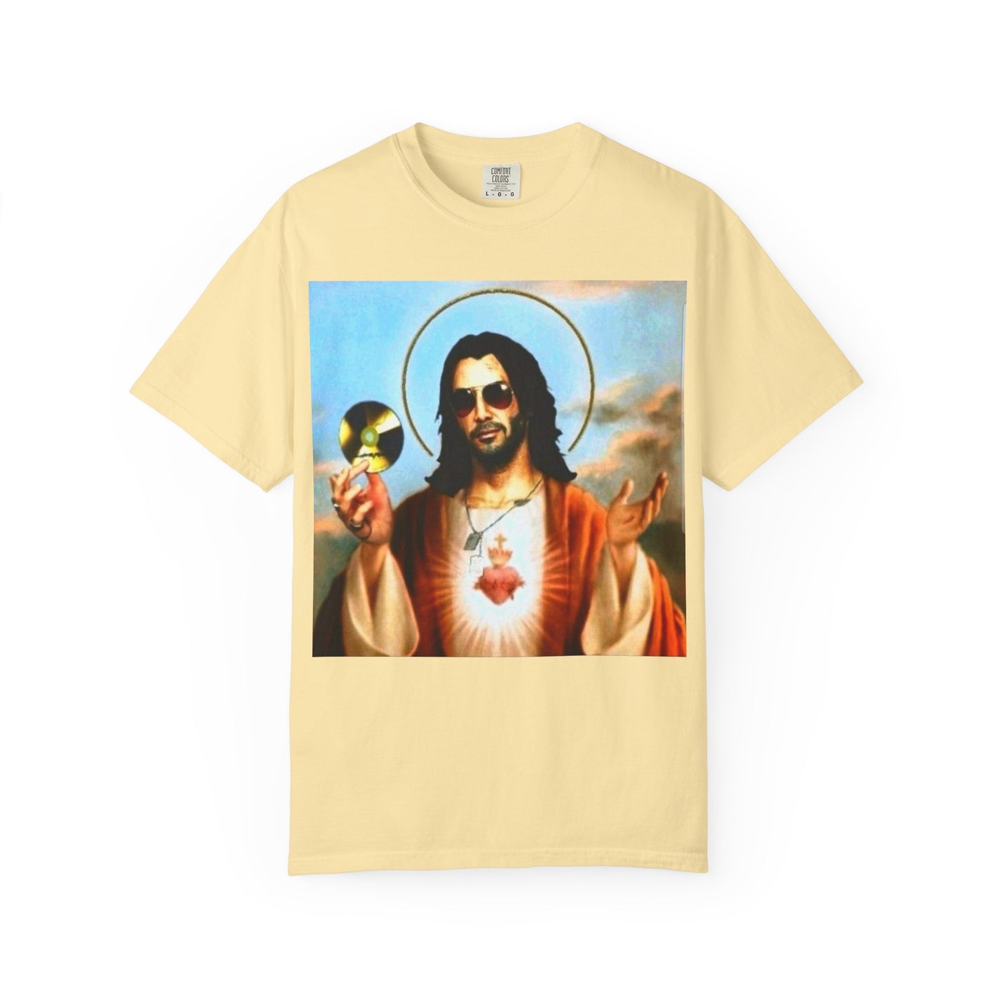 Unisex T-Shirt - Johnny Silver Hand as Jesus Graphic Tee