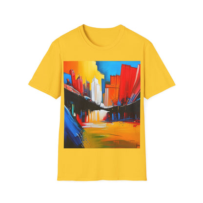 A city Unisex Softstyle T-Shirt
