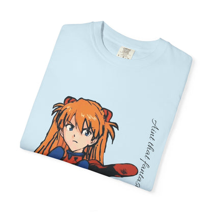 Anime Unisex T-shirt featuring Asuka from Evangelion