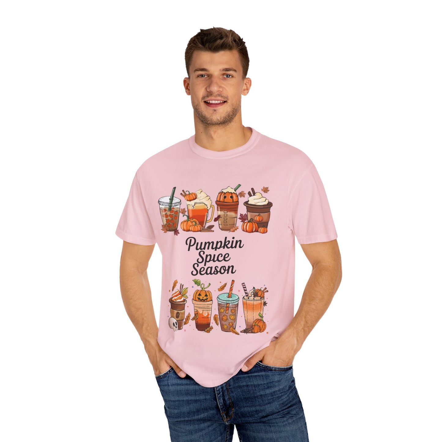 Garment-Dyed T-shirt - Definition of Pumpkin Spice Lattes