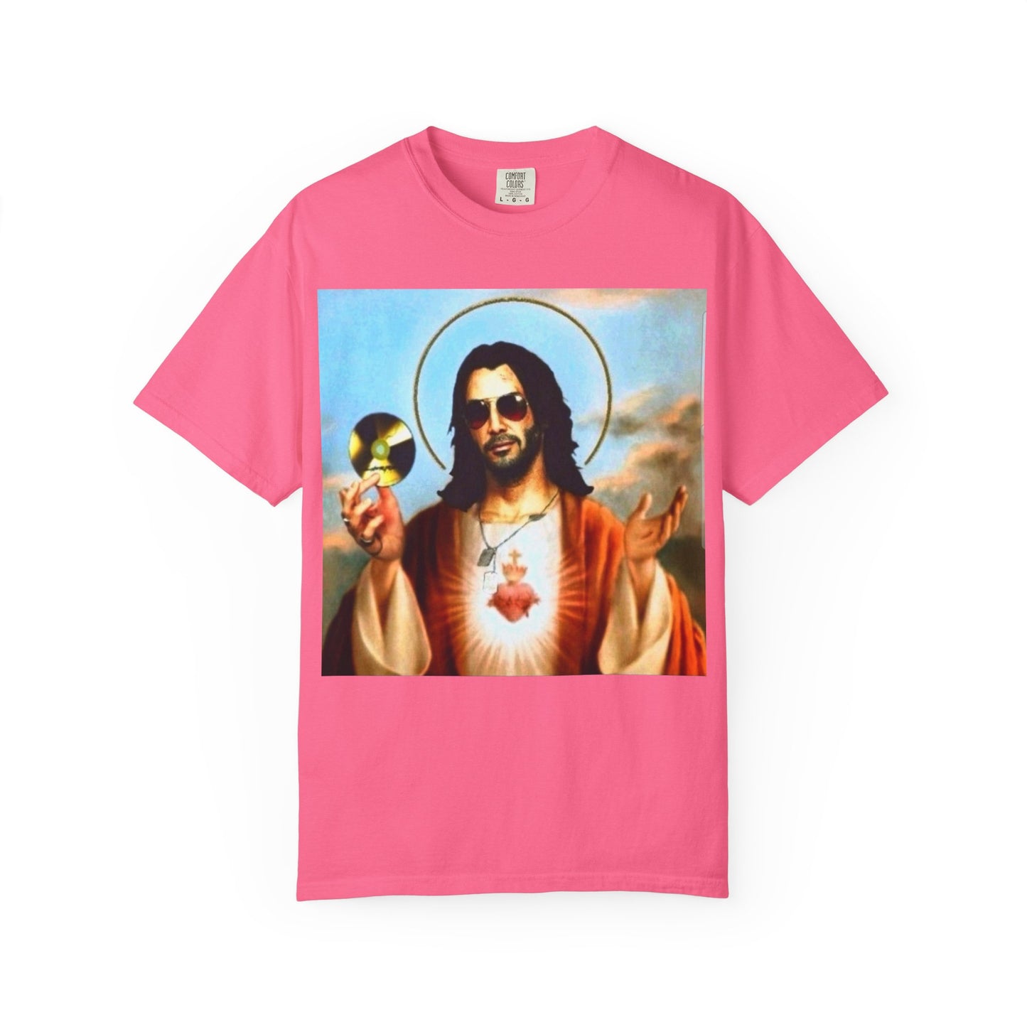 Unisex T-Shirt - Johnny Silver Hand as Jesus Graphic Tee