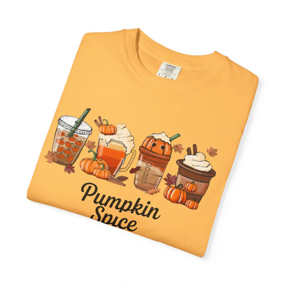 Garment-Dyed T-shirt - Definition of Pumpkin Spice Lattes