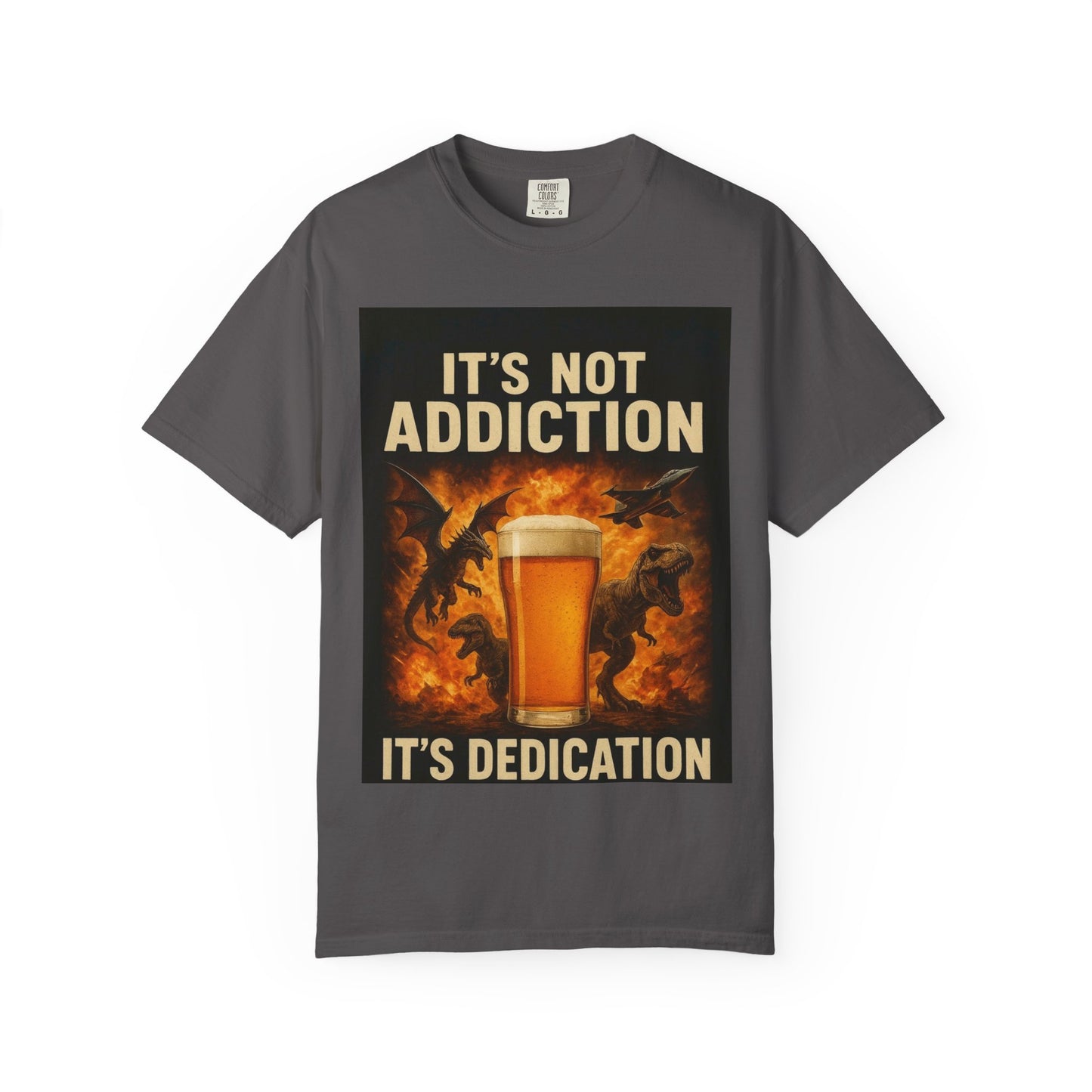 Addiction Unisex T-shirt - Vintage Garment-Dyed Tee