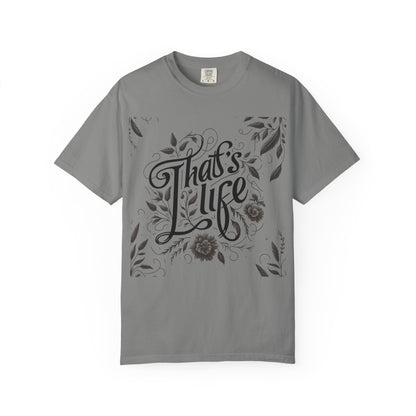 Vintage Unisex T-shirt with 'Thats life' Design