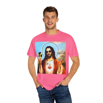 Unisex T-Shirt - Johnny Silver Hand as Jesus Graphic Tee
