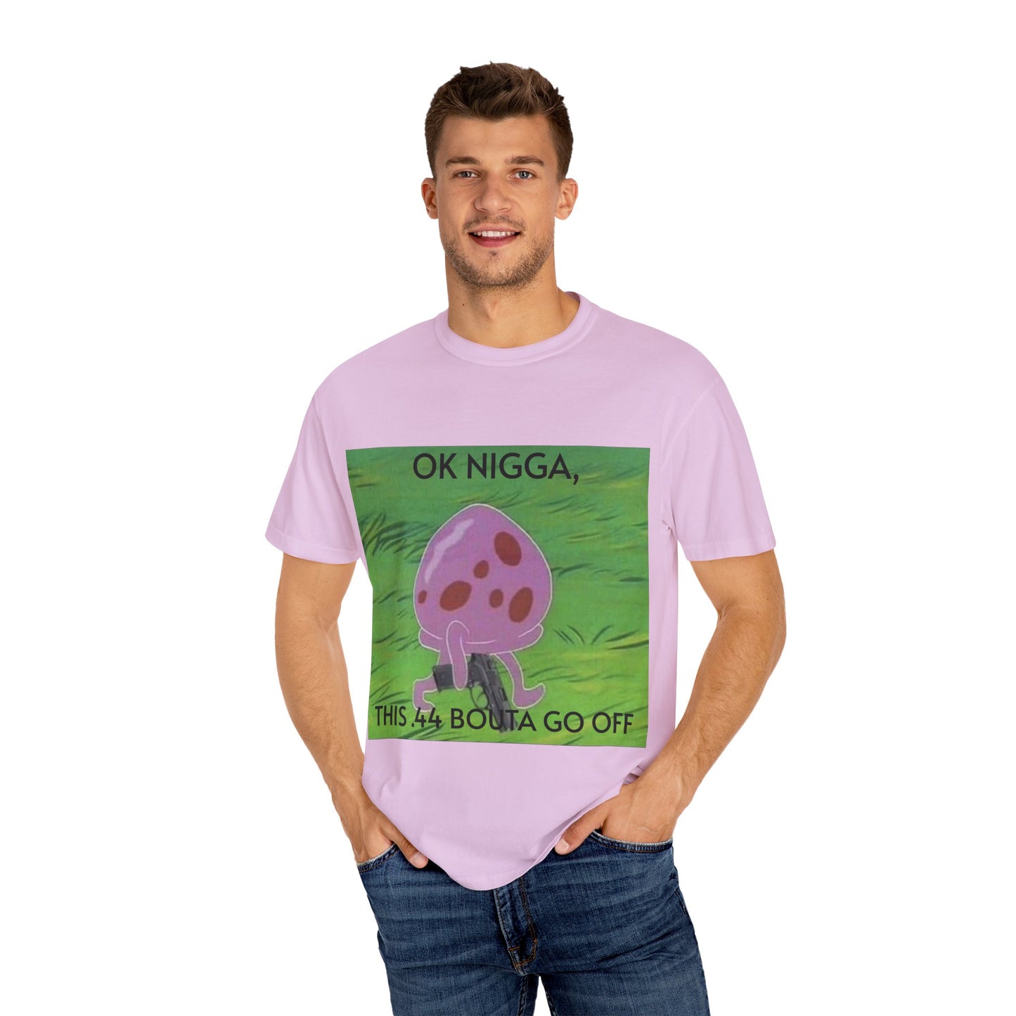 Garment-Dyed T-shirt - This 44 bouta go off