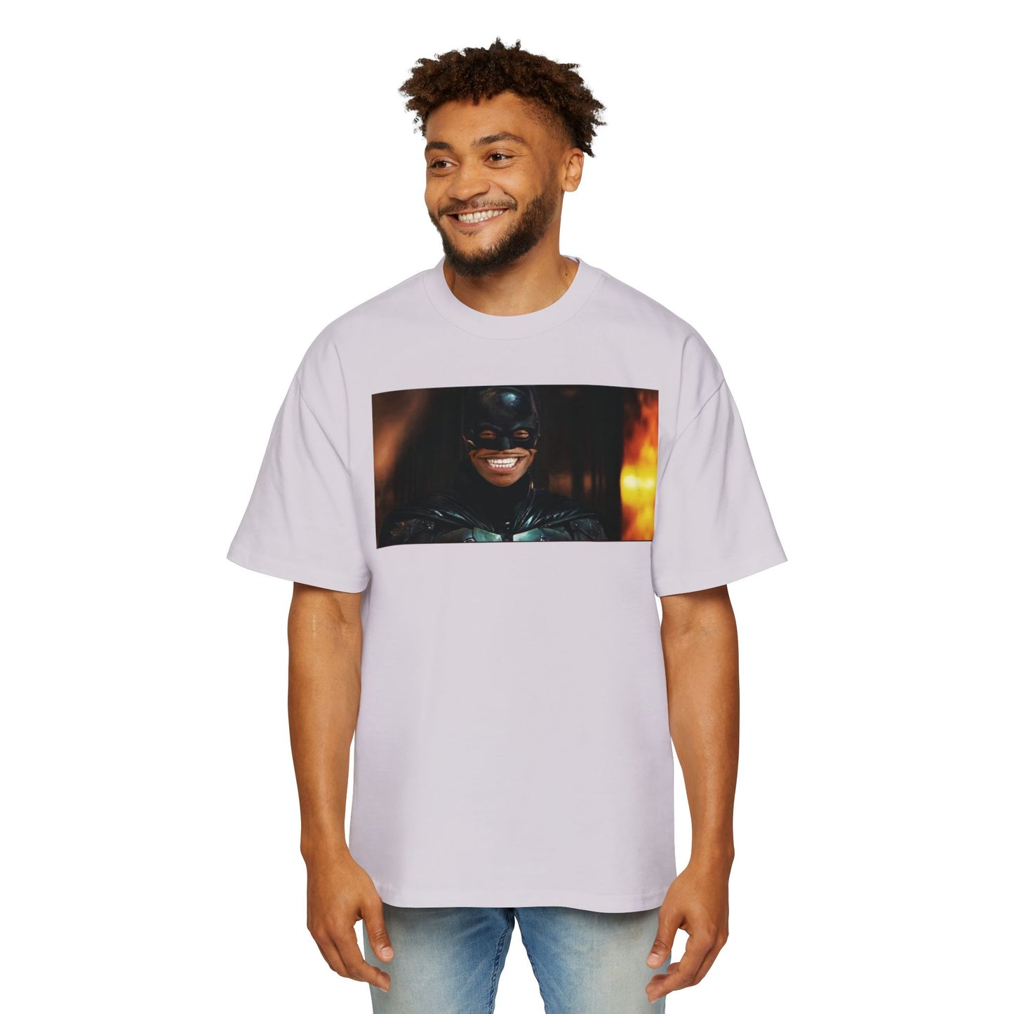 Oversized Tee - Da Baby the Rapper Batman Design