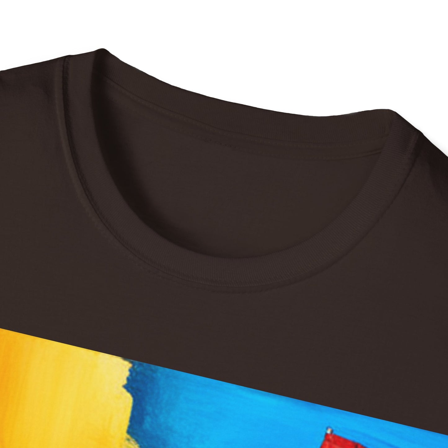 A city Unisex Softstyle T-Shirt