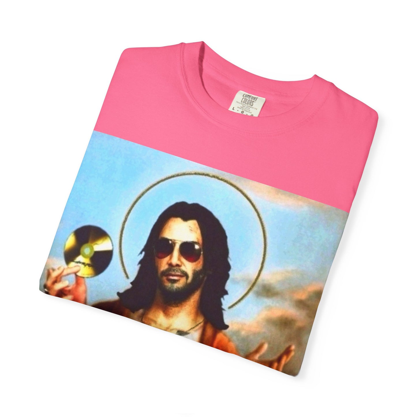 Unisex T-Shirt - Johnny Silver Hand as Jesus Graphic Tee